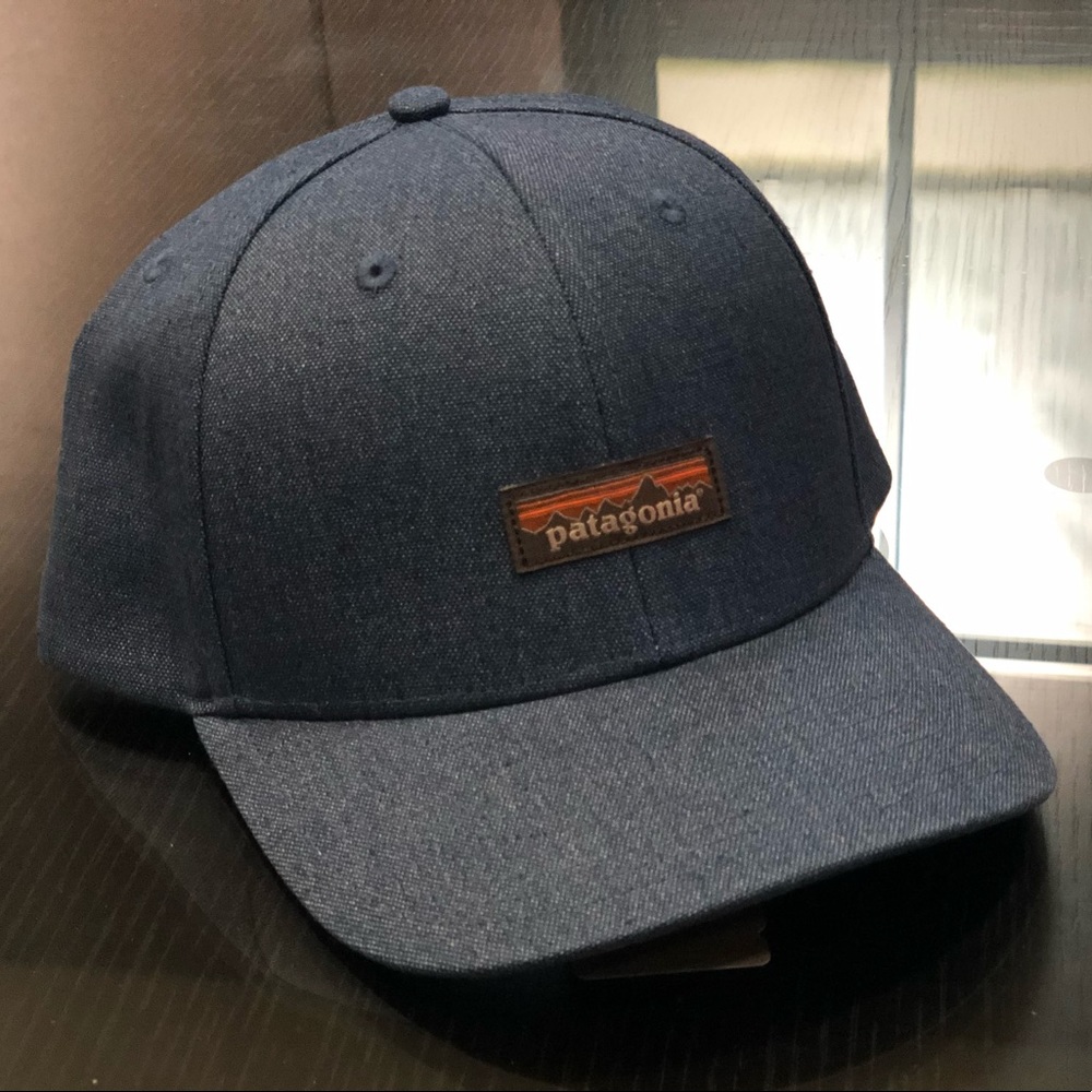 Patagonia tin shed blue baseball cap hat